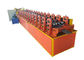 M Type Frame Steel Profile Roll Forming Machine , Iron Sheet Making Machine Orange Color