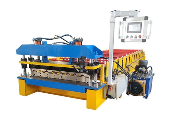 High Precision Roof Sheet Manufacturing Machine Fast Production Chain Transmission