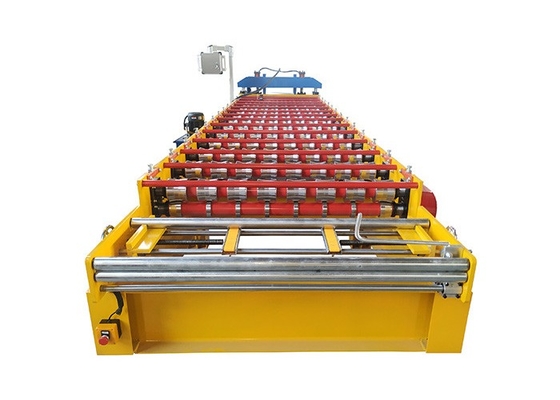 High Precision Roof Sheet Manufacturing Machine Fast Production Chain Transmission