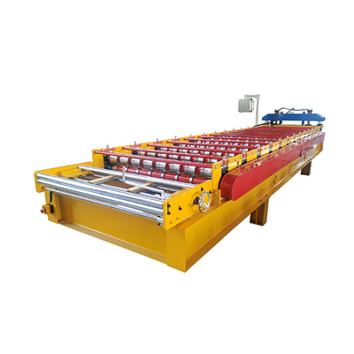 High Precision Roof Sheet Manufacturing Machine Fast Production Chain Transmission