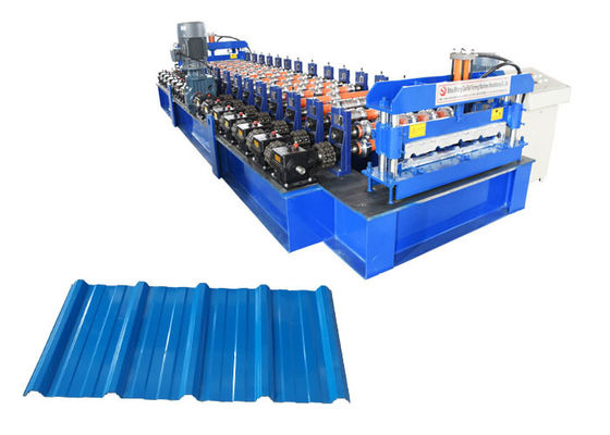 Trapezoidal Roofing Sheet Metal Roll Forming Machines